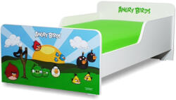Oli's Pat Start Angry Birds 2-8 ani + saltea cu lana 140x70x12 cm + husa impermeabila - PC-PCH-PRO-STR-ANG-70 (PC-PCH-PRO-STR-ANG-70)