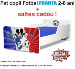 Oli's Pat copii Start Fotbal Franta 2-8 ani cu saltea din lana 140x70 cm PC-P-MOK-FTB-FRA-70 (PC-P-MOK-FTB-FRA-70)