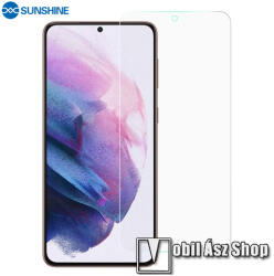 SUNSHINE Hydrogel TPU képernyővédő fólia - Ultra Clear, ÖNREGENERÁLÓ! - 1db, a teljes képernyőt védi - SAMSUNG Galaxy S21 FE (SM-G990B, SM-G990B/DS)