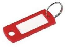  Kulcsjelölő címke beírós piros (MEN-OR-KULCSC500P)