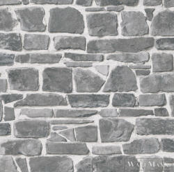 Rasch Bricks & Wood II 265620 Térhatású ezüst tégla mintás tapéta (265620)