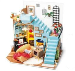 Rolife Puzzle 3D Minicasuta Living Room Joy's Peninsula, RoLife, 214 piese, DG141