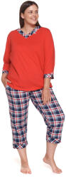 DOCTOR NAP Дамска пижама в червен цвят pb. 4365eh-60946-red - Червен, размер l