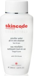 Skincode Essentials Micellás víz, 2 az 1-ben, arcra és szemre, 125 ml