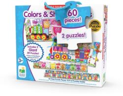 The Learning Journey Set 2 puzzle-uri, model Trenul urias cu forme si culori, The Learning Journey ATLJ109564 Puzzle
