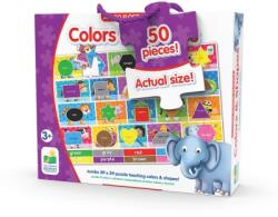 The Learning Journey Puzzle mare de podea, model Culori si Forme, The Learning Journey ATLJ438152 Puzzle