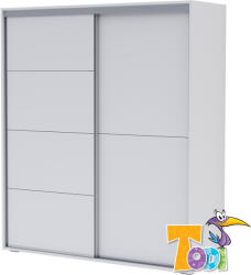 TODI gardróbszekrény White Bunny 160cm széles