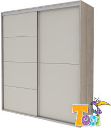 TODI gardróbszekrény Teddy 200cm széles