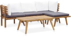 vidaXL Set mobilier de grădină, 5 piese, lemn masiv de acacia (46678) - vidaxl