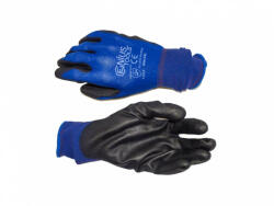 Nano-Metre Industrial Limited Mănuși din nailon cu palma sigilată cu PU (EN 4131), albastru, mărimea L (PU1350NVBB) (MK-PU1350NVBB)