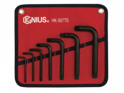 Genius Tools Set de chei XZN (cu canelură), 12 puncte, 7 piese (HK-007TS) (MK-HK-007TS)