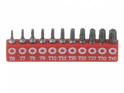 Genius Tools set de biți, T-torx (extern), 11 bucăți (SB-711TP) (MK-SB-711TP)