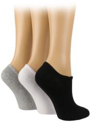 Pringle Дамски чорапи Pringle Secret Socks 3 Pack Ladies - Blk/Wht/Gry