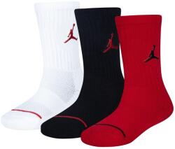 Air Jordan Детски чорапи Air Jordan 3 Pack Crew Socks Infant's - Gym Red