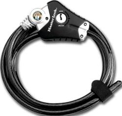 Master Lock Lakat 8428 Python Sodrony 180cmx10mm Fekete - elitebike