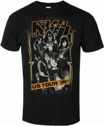 NNM Tricou bărbați Kiss - US Tour 76 - Negru 76 - DRM12629500