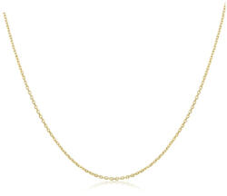GALAS Lant din argint 925 Basic Cable Chain Necklace (SCA016-40)