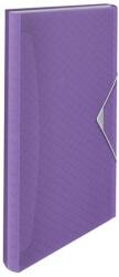 Esselte Harmonikamappa, A4, PP, 6 rekeszes, ESSELTE Colour Breeze , levendula (E628448) - iroda24