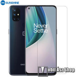 SUNSHINE Hydrogel TPU képernyővédő fólia - Ultra Clear, ÖNREGENERÁLÓ! - 1db, a teljes képernyőt védi - OnePlus Nord N200 5G / Nord N10 5G