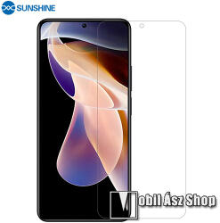 SUNSHINE Hydrogel TPU képernyővédő fólia - Ultra Clear, ÖNREGENERÁLÓ! - 1db, a teljes képernyőt védi - Xiaomi Redmi Note 11S (Global version) / Redmi Note 11 4G (Global version)