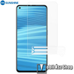 SUNSHINE Hydrogel TPU képernyővédő fólia - Ultra Clear, ÖNREGENERÁLÓ! - 1db, TOKBARÁT - Realme GT2 (RMX3310) / GT Neo2 / GT Neo 3T