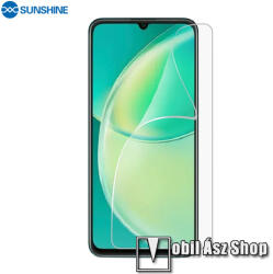 SUNSHINE Hydrogel TPU képernyővédő fólia - Ultra Clear, ÖNREGENERÁLÓ! - 1db, a teljes képernyőt védi - HUAWEI Enjoy 20 5G / nova Y60