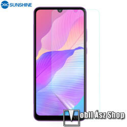 SUNSHINE Hydrogel TPU képernyővédő fólia - Ultra Clear, ÖNREGENERÁLÓ! - 1db, a teljes képernyőt védi - HUAWEI Enjoy 20e / 20e Pro