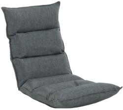 Mobikon Fotoliu recliner textil gri Lota 50x134x12 cm (0000227570)