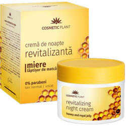 Cosmetic Plant Crema revitalizanta de noapte cu miere si laptisor de matca, 50ml, Cosmetic Plant
