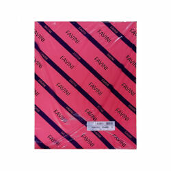 FAVINI Carton Color Favini 04, 50 x 70 cm, 220 g/mp, 20 coli, Rosu (A33C012)