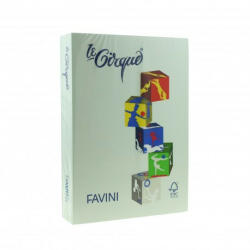 FAVINI Carton Color 102 Favini, A4, 160 g/mp, Verde Pal (A746304)