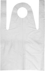  Fóliakötény fehér HDPE tömbösített 80x125 (ME947)