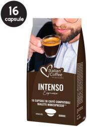 Italian Coffee 16 Capsule Italian Coffee Espresso Intenso - Compatibile Bialetti Mokespresso
