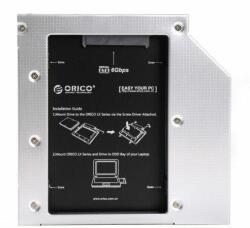 ORICO Beépítőkeret laptophoz HDD/SSD ORICO 2ND 2, 5" SATA slim ODD helyre 12, 7mm (L127SS-V1-PRO)