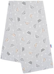 New Baby pelenka tetra szürke kis maci - babycenter-online