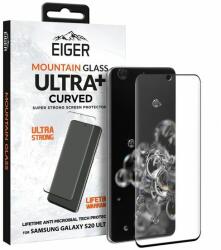 Eiger Folie Eiger Sticla + Ultra 3D Case Friendly compatibila cu Samsung Galaxy S20 Ultra, Clear Black (EGMSP00165)