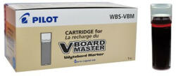 Pilot Set 12 rezerve marker whiteboard Pilot VBoard Master, Rosu (PWBS-VBM-R-BAX12)