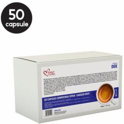 Italian Coffee 50 Capsule Italian Coffee Espresso Dek - Compatibile Lavazza Firma