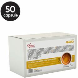Italian Coffee 50 Capsule Italian Coffee Espresso Arabica - Compatibile Lavazza Firma