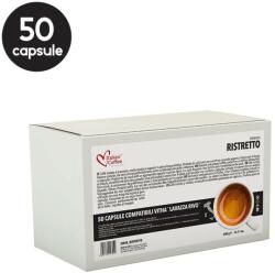 Italian Coffee 50 Capsule Italian Coffee Espresso Ristretto - Compatibile Lavazza Firma