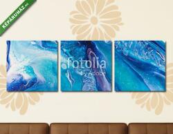 Többrészes Vászonkép, Premium Kollekció: Abstract aquatic background(125x40 cm, B01)