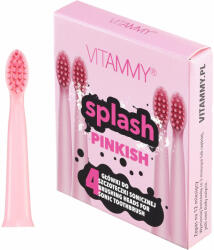 Vitammy Set 4 rezerve periuta de dinti VITAMMY Splash TH1811-4 Pinkish, Roz
