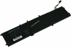 Powery XXL-Helyettesítő laptop akku Dell XPS 15-7590-D1845 (külső winchester nélkül)