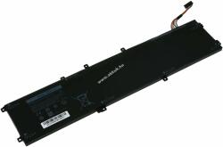 Powery XXL-Helyettesítő laptop akku Dell XPS 15-7590-D1848 (külső winchester nélkül)