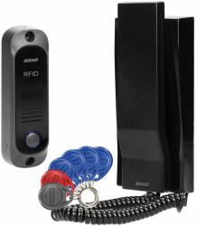 ORNO Interfon pentru o familie AVIOR ORNO OR-DOM-JA-928/B, deschidere cu ajutorul etichetelor de proximitate, control automat al portilor, negru/gri (OR-DOM-JA-928/B) - evomag