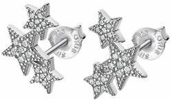 Lotus Silver Elegáns ezüst fülbevaló cirkónium kövekkel Csillagok LP3192-4/1 - mall