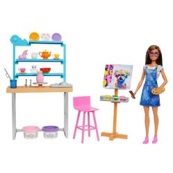 Mattel Barbie: Relax and Create - Studio de artă (HCM85)