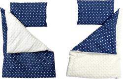  Бебешки спален комплект Minky 4 части 70 х 50 см 64240-D12