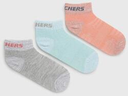 Skechers gyerek zokni (3 pár) - többszínű 39/42 - answear - 2 690 Ft