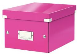 LEITZ Cutie depozitare LEITZ WOW Click & Store, carton laminat, mica, roz (L-60430023) - birotica-asp
